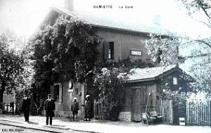 Damiette - Gare - 1925